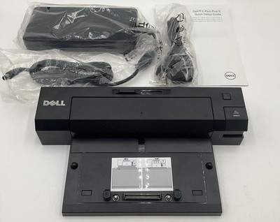 Dell E-Port Plus II PR02X Docking Station USB 3.0 DP 1.2 240W JKJ9X A02