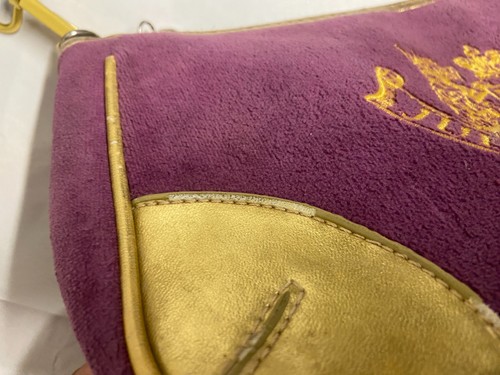 Juicy Couture Schultertasche Lila Vintage - Bild 12 von 14