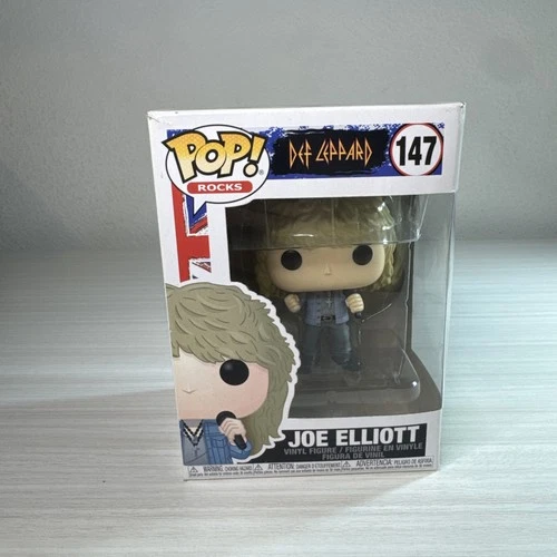 Funko Pop! Rocks: Def Leppard – Joe Elliott Vinyl Figure #147 BB5