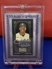 2024 Topps Allen & Ginter Mini Baseball Autographs Juan Soto #MA-JS (AU)
