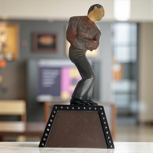 Houdini Statue 75 Yr LE #402/500 Mo Flint 2001 Blueradish w/ Box - Picture 4 of 8