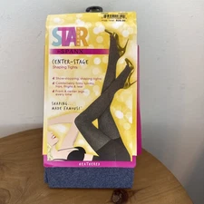 SPANX Star Power Shaping Tights Tummy Control Heathered Gray Size A XS S Small