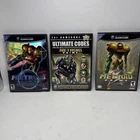 Nintendo Gamecube Games Metroid Prime + Metroid Prime 2 Echoes + Ultimate Codes