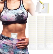 45pcs Castor Oil Patches for Belly Button, Pack 3.2 x Inch