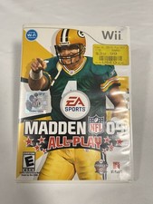 Nintendo Wii Video Game Madden NFL 09 All-Play