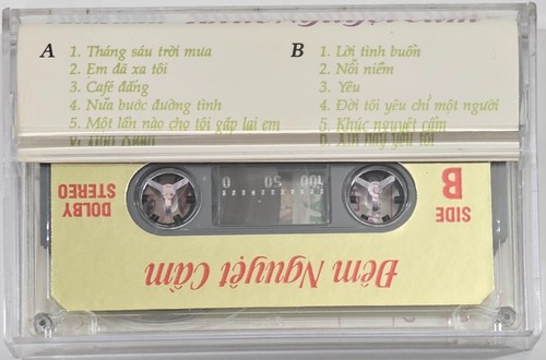 Khuc Nguyet Cam~TUAN ANH ~ Vietnamese Music Cassette Tape 1991 NEW, SEAL & Rare! - Picture 2 of 8