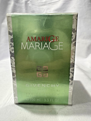 Vintage GIVENCHY Amarige Mariage EDP 100ml 3.3 Fl Oz Sealed Rare Wedding Perfume