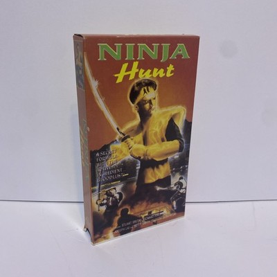 Ninja Hunt VHS Tape Rare So Bad It s Good Godfrey Ho 80s Action Karate OOP
