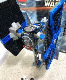 Lego Star Wars No. 7146 'TIE Fighter' (2001) with original box and instructions