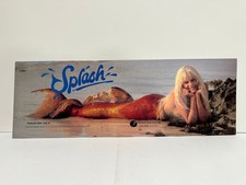 SPLASH - RARE PROMO MINI POSTER DARYL HANNAH - TOUCHSTONE HOME VIDEO - 6" x 17"