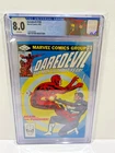 Daredevil comic book #183 graded CGC 8.0 custom label Marvel The Punisher