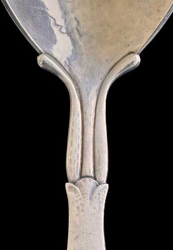 Georg Jensen Sterling Silver Serving Spoon 141  1915-1919 - Picture 9 of 10
