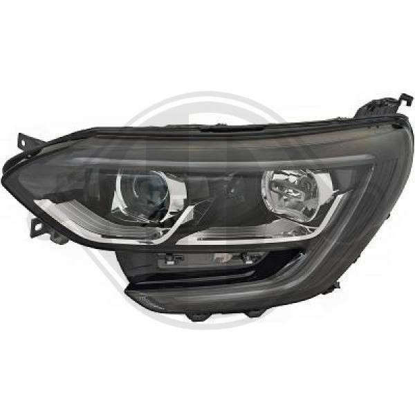 1X Diederichs Hauptscheinwerfer H7 Links Passend FüR Renault Megane 4 1.2 1.5-image