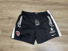 Nuevo con etiquetas Pantalones Cortos de Fútbol Nike Para Hombre Talla XL Club Xolos Tijuana Liga MX Dri-fit Negros