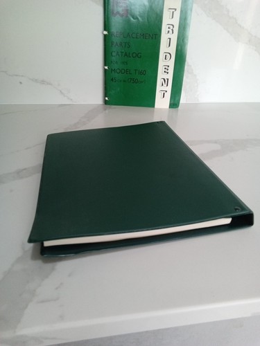 Triumph Trident T160 Workshop Manual & Replacement Parts Catalog Used Condition - Bild 5 von 24