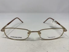 VFC CTM5004 YG 50-18-140 Yellow Gold Metal Full Rim Eyeglasses Frame ED42