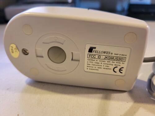 Fellowes Mickey Mouse Disney Vintage 2-Button Computer Mouse PS/2 #65319 TESTED - Picture 4 of 7
