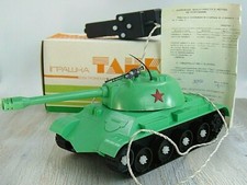 Toy Tank IS-3 electromechanical with control panel Soviet Era USSR