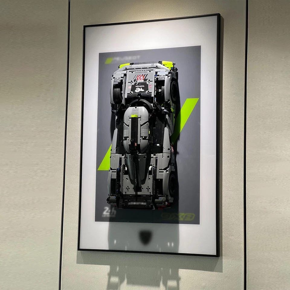 LEGO Display Frame Wall Mount Storage Technic Cars FREE FAST SHIP（SELECT IN BIO！ - Image 3 of 4
