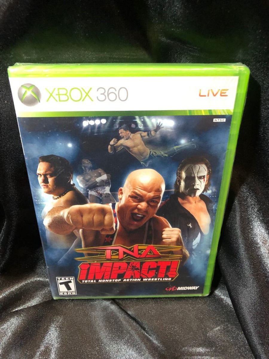 TNA Impact (Microsoft Xbox 360, 2008) FACTORY SEALED! | eBay