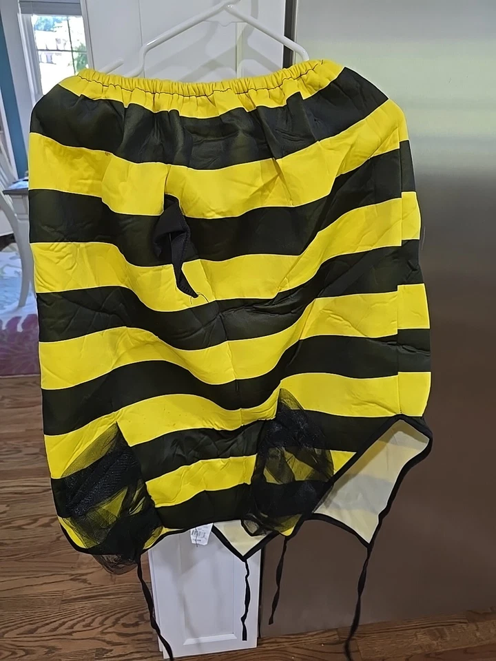 Lot Women's Bumble Bee Adult Costume One Size Fits All Set Of 4 - Image 3 of 4