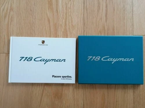 Brochure informative per l'auto per Porsche