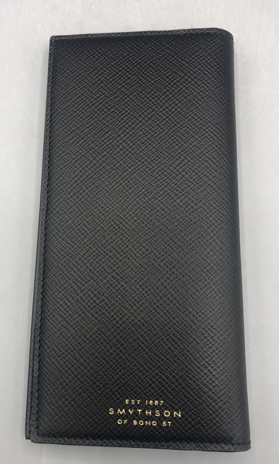 SMYTHSON Black Panama Slim Coat Wallet with Coin Pocket, RRP:£275! New & Unused image 9