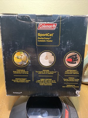 Coleman SportCat Catalytic Propane Heater 5035 Camping Hunting FAST SHIP  FREE | eBay