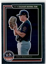 2022 Panini USA Baseball Stars & Stripes Jack Washburn USA #37