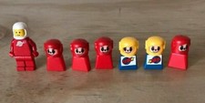 Original Vintage Classic Plastic Space Figures Lot Of 7