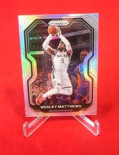 Wesley Matthews Silver 2021 Prizm Basketball Card #168