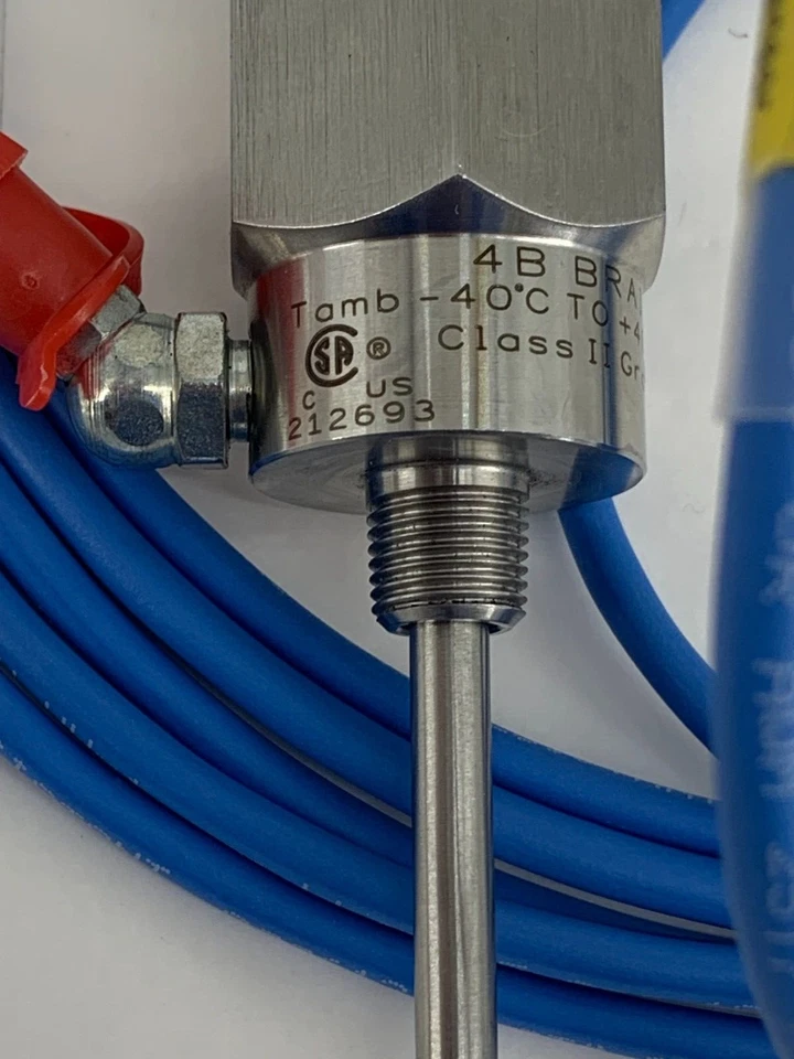 4B Components ADB20V3C/D3 Adjustable Depth Bearing Temp Sensor 3" Probe - Image 4 of 4