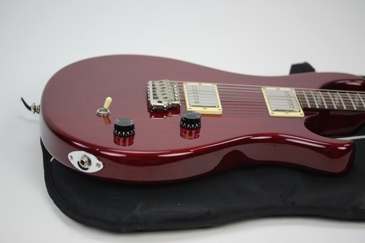 PRS SE Santana Signature 2001 MIK HH Scarlet Red Carlos Paul