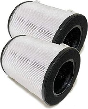 Nispira True HEPA Filter for HoMedics 360 Tower Air Purifier AP-T20 AP-T20WT 2pk