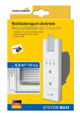 Schellenberg Rollodrive 65 elektrischer Gurtwickler Rollladenantrieb 22765