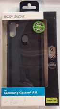 Body Glove Samsung Galaxy A11 Cell Phone Case Black Slim