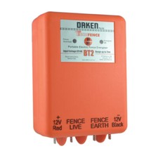 DAKEN 2km 12V Electric Fence Energiser Battery Powered