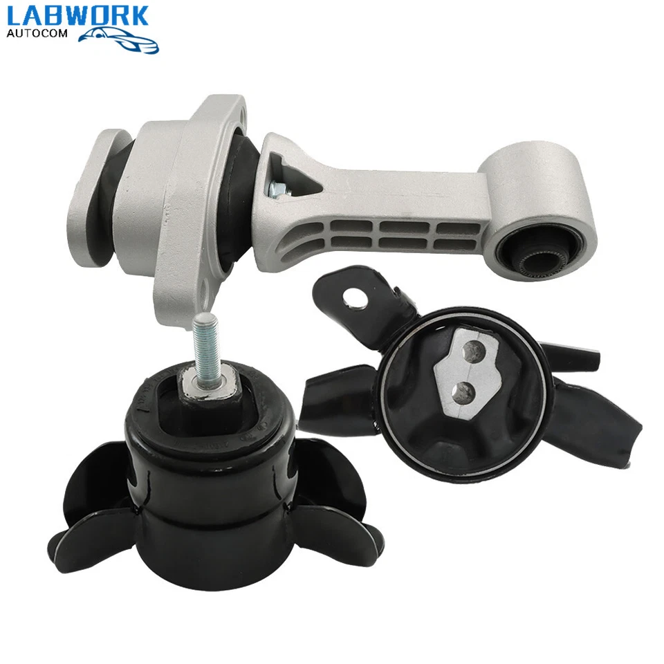 Motor & Trans Mount 3PCS Set For Kia Forte/ Forte Koup/ Forte5 for Auto Trans Foto 3 de 4