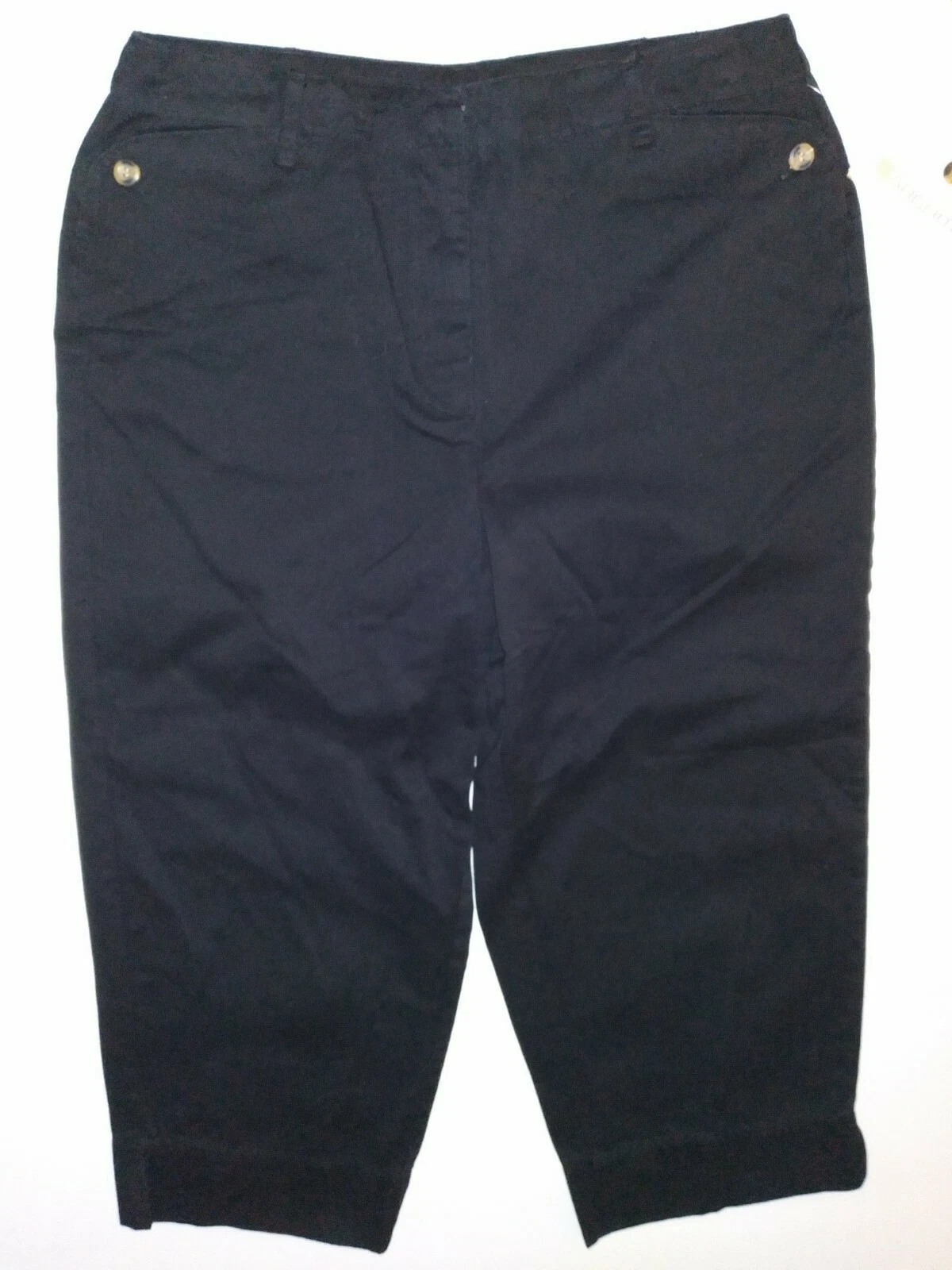 Architect Black Capris Women's Size 12 NWT originally $32