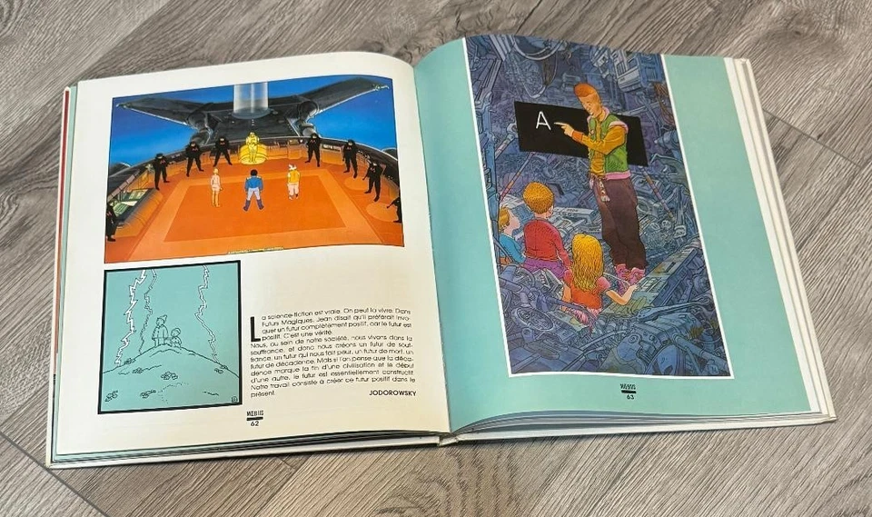Jean Giraud - Moebius - 1983 - Le Memoire Du Futur - Gentiane - Hard Cover - 750 Foto 4 de 4