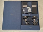 HACKETT LONDON Solid Colour Braces Black