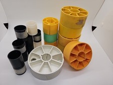 19 Vintage 35mm Film Cores Various Sizes