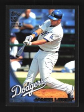 James Loney Los Angeles Dodgers 2010 Topps Black #454 SN /59
