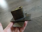 Vintage Brass Press Mold - Tool Marked Patent Seeger - Unique Design - Unknown — photo 2