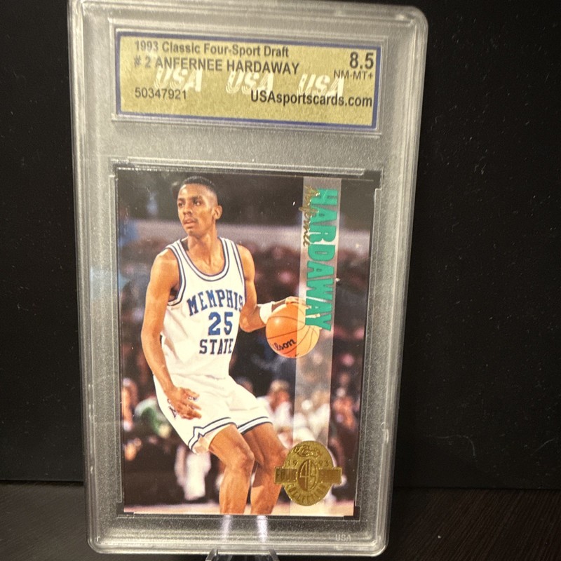 Classic 1993 Four-Sport Draft Anfernee Hardaway Rookie #2 USA 8.5