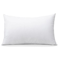 Throw Pillow Inserts Rectangle Lumbar Pillow Stuffer 12 X 20 Inches Set of 1