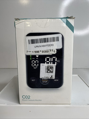 #ad #ad Blood Pressure Monitor Model C02 Upper Arm Type LED Readout Ships Free $19.99