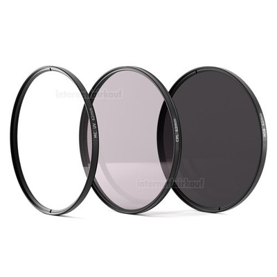 UV + Polfilter + ND8-Filter passend für Sigma 18-250 mm 3.5-6.3 DC Macro OS HSM