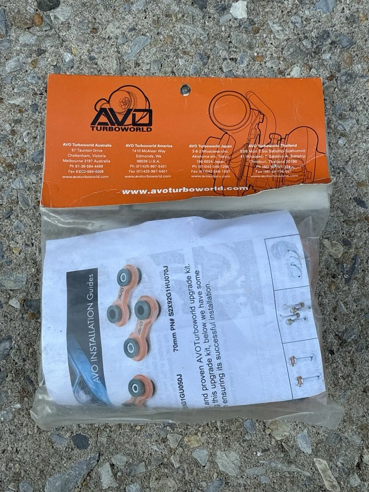 AVO 50mm Front Solid Sway Bar End Links (PN S2X03G1GU050J - Image 2 of 3