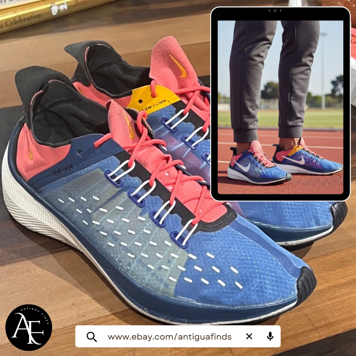 Nike EXP-X14 Blue Force for Sale | Authenticity Guaranteed 